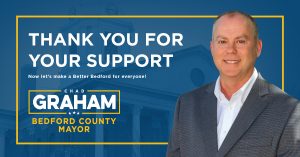 Chad Graham Bedford County Mayor campaign, Facebook campaign. Shelbyville, TN